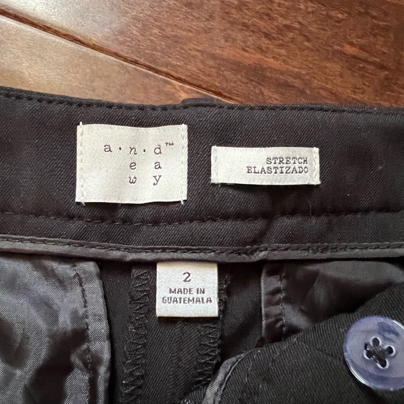 Wide Leg Stretch Trousers - Picture 2 of 4